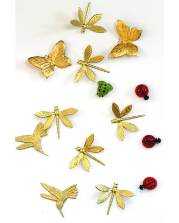 plant rooters starters hanging water gardens brass butterfly stained glass