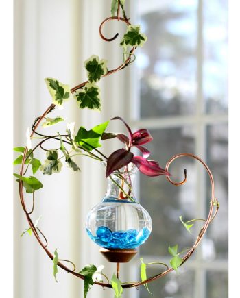 plant rooters starters hanging water gardens brass butterfly stained glass