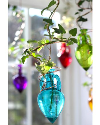 plant rooters starters hanging water gardens brass butterfly stained glass