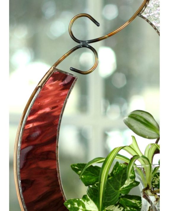 plant rooters starters hanging water gardens brass butterfly stained glass