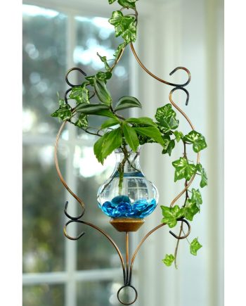 plant rooters starters hanging water gardens brass butterfly stained glass