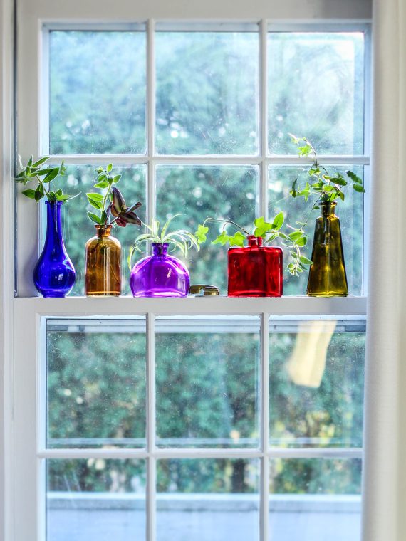 Vintage glass collection